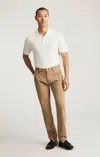 Mavi Milton Slim Straight Chino In Khaki Casual Twill In Brown