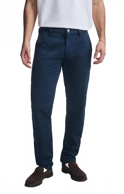 Mavi Milton Slim Straight Chino Pants In Night City Smart In Blue
