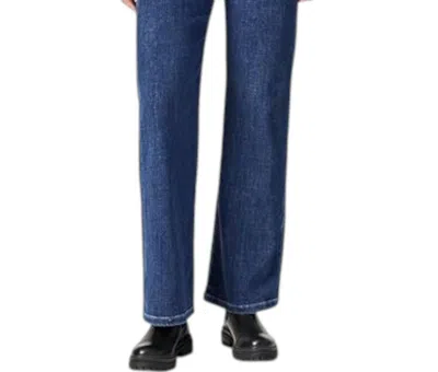 Mavi Miracle Wide Leg Jeans In Dark Blue