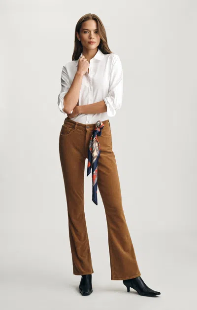 Mavi Molly Bootcut In Camel Cord In Brown