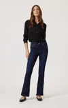 Mavi Molly Bootcut In Rinse Tribeca In Dark Blue