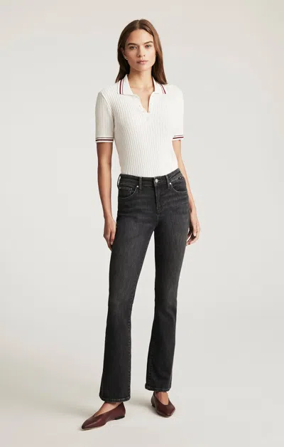 Mavi Molly Bootcut In Smoke Flex Blue In White