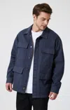 Mavi Multi-pocket Jacket In Dark Shadow In Dark Blue