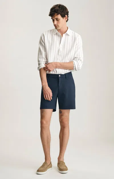 Mavi Nate 7" Inseam Shorts In Dark Blue