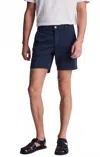 Mavi Nate 7 Inseam Shorts In Night City Smart In Blue