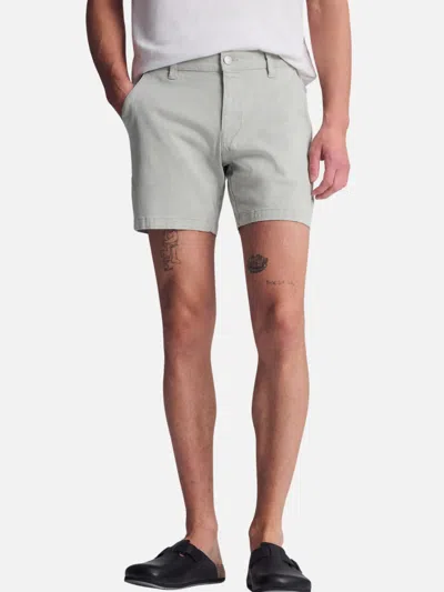 Mavi Nate Chino Short In Pistachio Casual Twill In Neutral