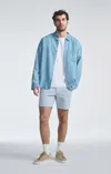 Mavi Nate Shorts In Ice Blue Athletic In Blue