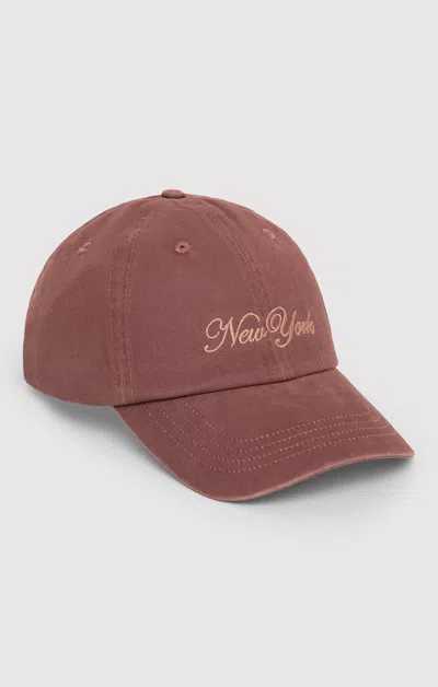Mavi New York Cap In Red