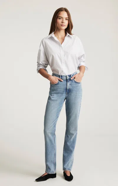 Mavi New York Straight Leg In Dark Vintage Classic Blue