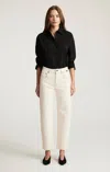 Mavi Nica Baggy In Beige Classic Blue In Neutral