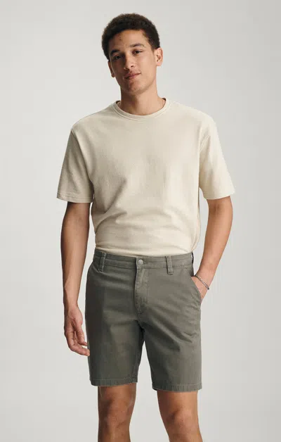 Mavi Noah  9" Inseam Shorts In Olive Vintage Colored In Green
