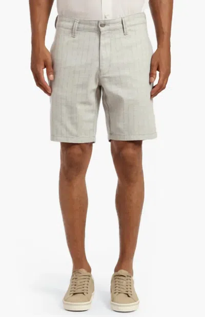 Mavi Noah Short In Grey Stripe In Gray