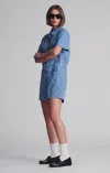 Mavi Noreen Denim Romper In Mid Vintage Light Denim