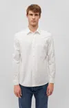 Mavi One Pocket Button-up Shirt In Antique White In White