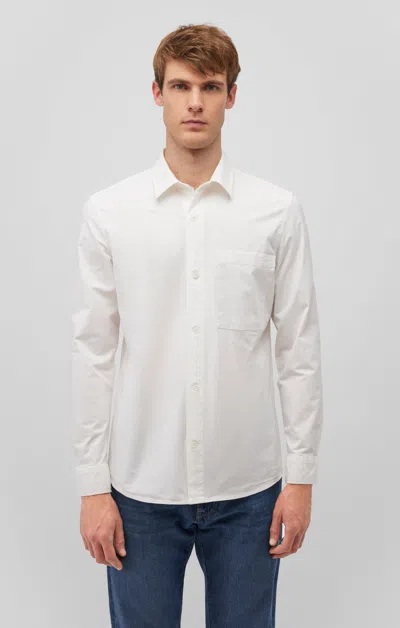 Mavi One Pocket Button-up Shirt In Antique White