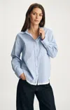 Mavi One Pocket Button-up Shirt In Windsurfer In Blue