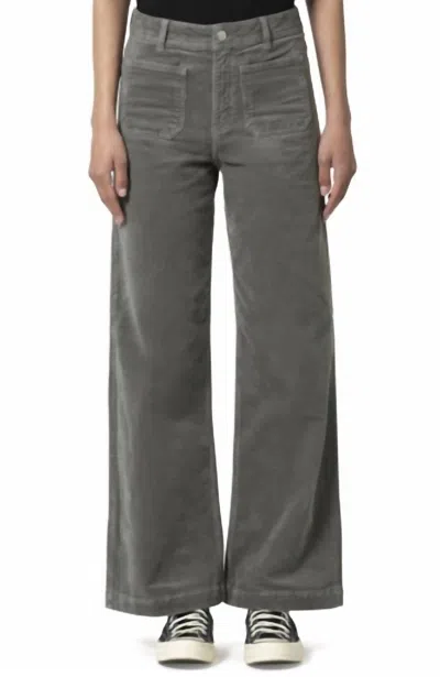 Mavi Paloma Marine Jean In Steel Cord In Green