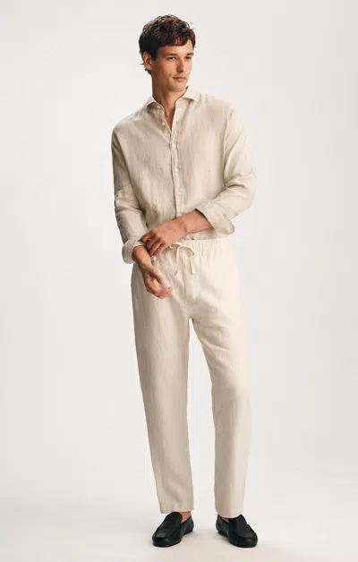 Mavi Pants In Silver Birch In Sand