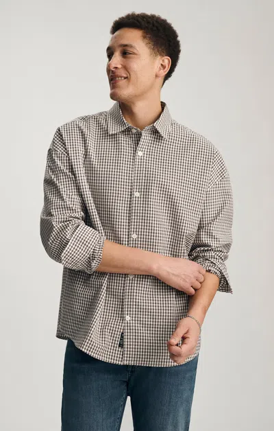 Mavi Plaid Button-up Shirt In Foxtrot Check