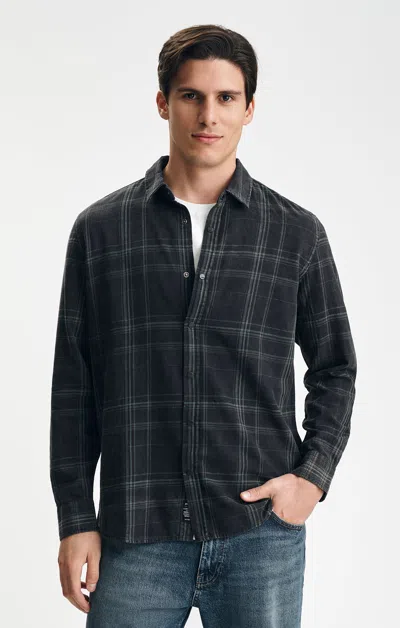 Mavi Plaid Button-up Shirt In Bistro Green Check