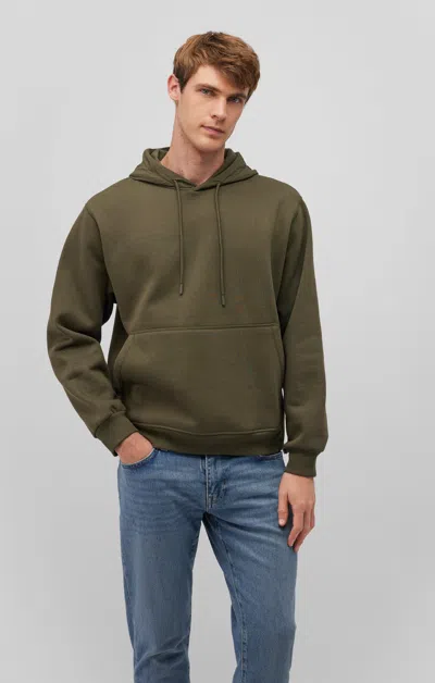 Mavi Pocket Hoodie In Olive Night In Green