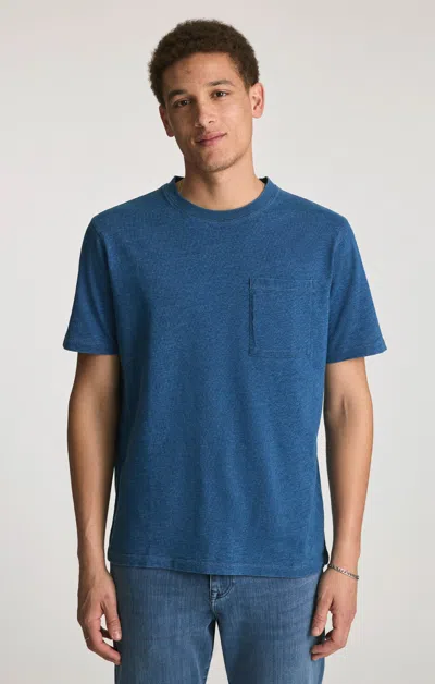 Mavi Pocket T-shirt In Indigo In Blue