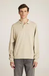 Mavi Polo Sweatshirt In Abbey Stone In Neutral