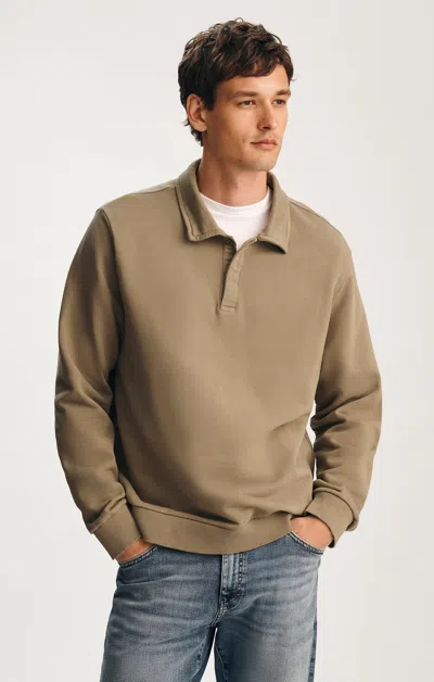 Mavi Polo Sweatshirt In Overland Trek In Sand