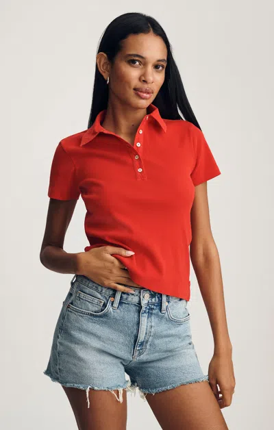 Mavi Polo T-shirt In Red