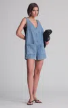 Mavi Reva Romper In Light Shaded Well Blue