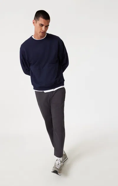 Mavi Ryder Slim Straight Leg In Steel Active Comfort In Dark Grey