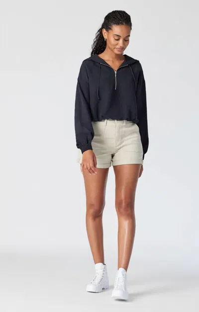 Mavi Sheena Twill Short In Beige In Neutral