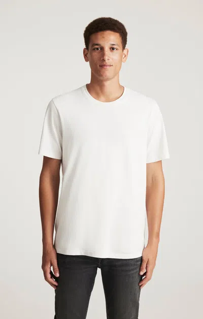 Mavi Short Sleeve Crew Neck T-shirt In Antique White