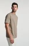 Mavi Short Sleeve Crew Neck T-shirt In Brindle