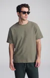 Mavi Short Sleeve Crew Neck T-shirt In Dusty Olive
