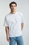 Mavi Short Sleeve Crew Neck T-shirt In White
