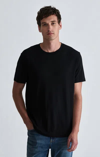 Mavi Short Sleeve Crew Neck Tee In Black