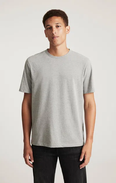 Mavi Short Sleeve T-shirt In Grey Melange In Gray