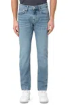 Mavi Slim Straight Leg Jean In Lt Brushed Classic Blue In Blue