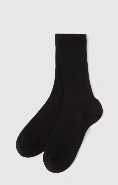 Mavi Socket Socks In Black
