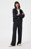 Mavi Sporty Luxe Tencel™ Pants In Black In Black