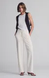 Mavi Sporty Luxe Tencel™ Pants In Coconut Milk