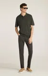 Mavi Steve Athletic Fit In Ash Luxe Twill In Gray
