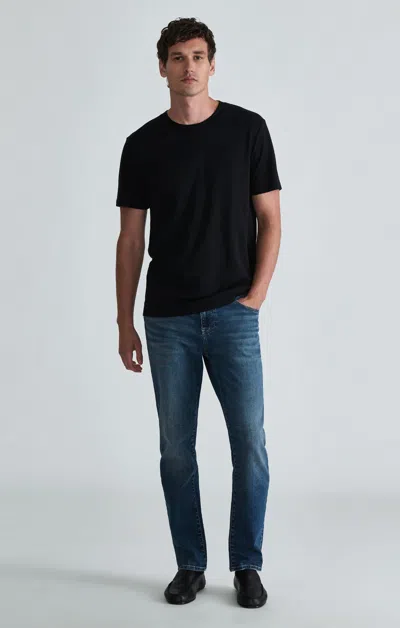 Mavi Steve Tapered Leg In Mid Brushed Classic Vintage In Medium Blue
