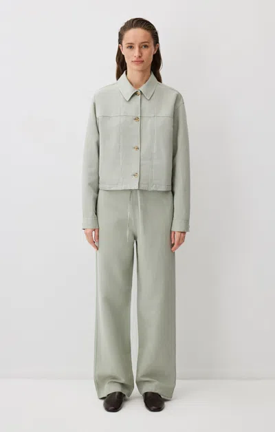 Mavi Straight Leg Tencel™ Pants In Abbey Stone