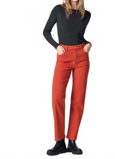 Mavi Stretch Denim Jeans In Orange