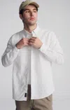 Mavi Striped Long Sleeve Button-up Shirt In Black