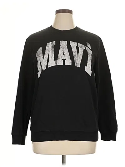 Pre-owned Mavi Sweatshirt In Black