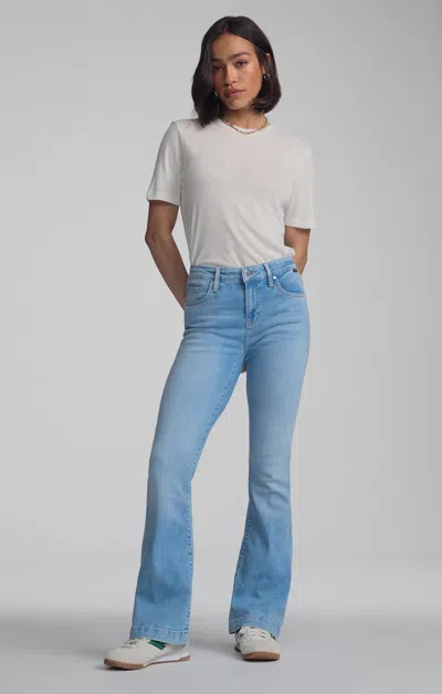 Mavi Sydney Flare In Light Blue Feather Blue
