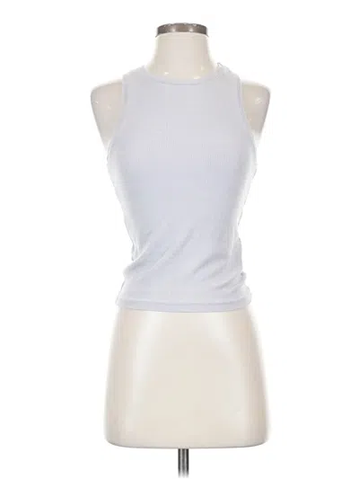 Pre-owned Mavi Tank Top Silver Halter Neckline Tops